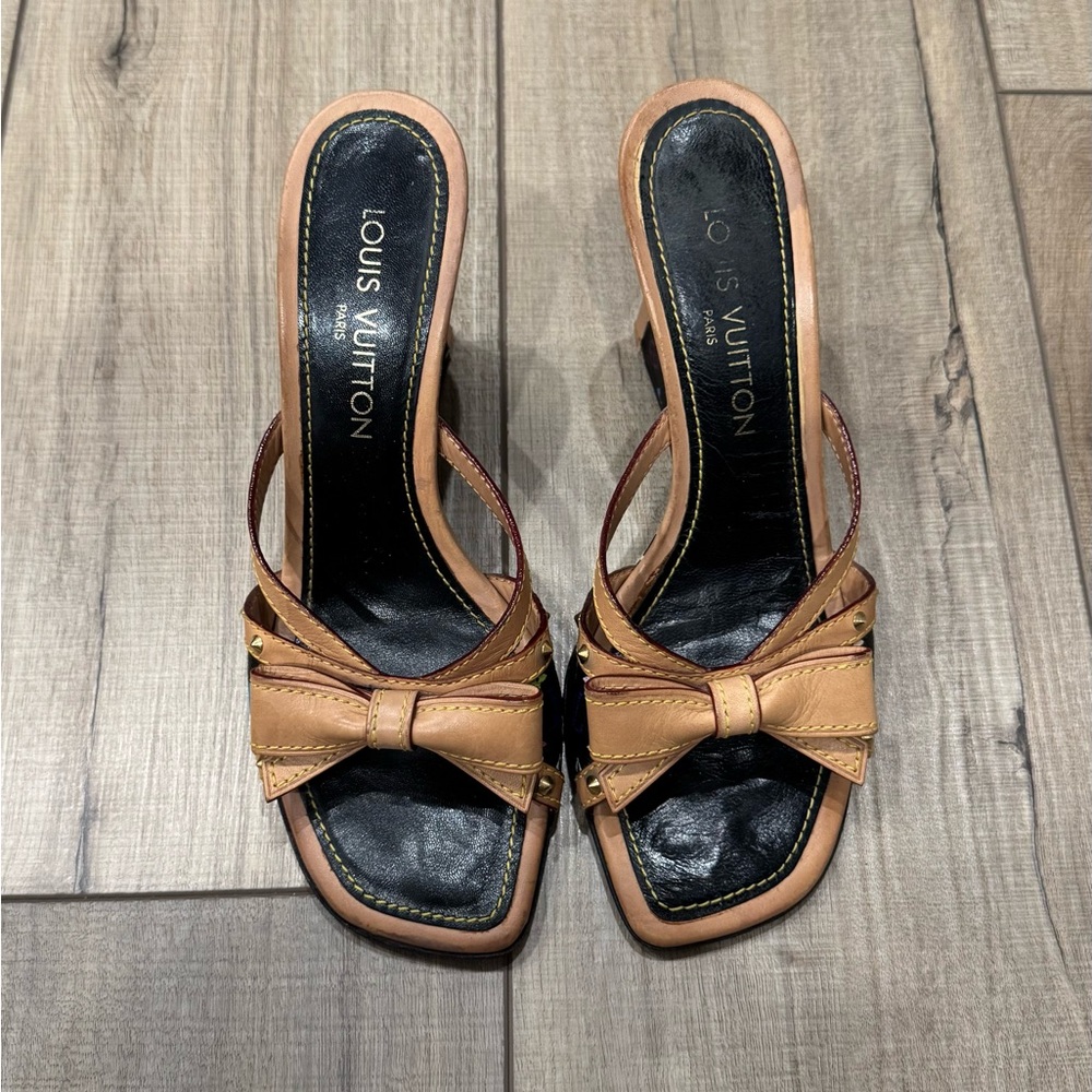 Louis Vuitton Murakami Wedge Sandals